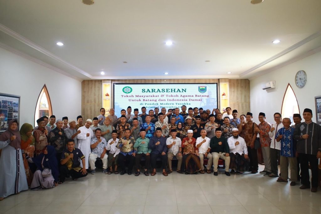 Para Tokoh Batang Berkumpul di Tazakka Serukan Perdamaian Indonesia