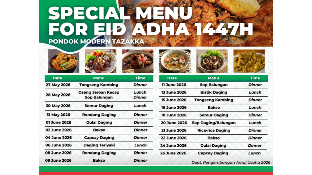 20 HIDANGAN SPESIAL QURBAN, CITA RASA HARI RAYA DI DAPUR SANTRI