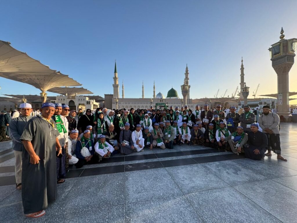 Jamaah KBIHU Muzdalifah Bandar Tuntaskan Ibadah Haji 1447 H