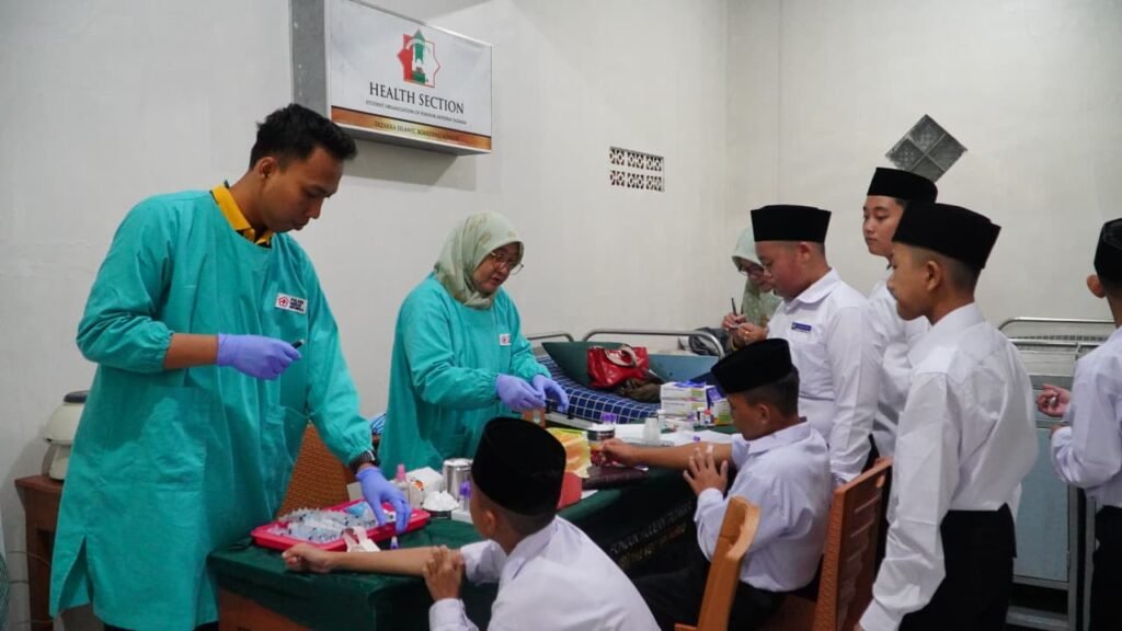 Tazakka Adakan Pemeriksaan Kesehatan bagi Santri Baru