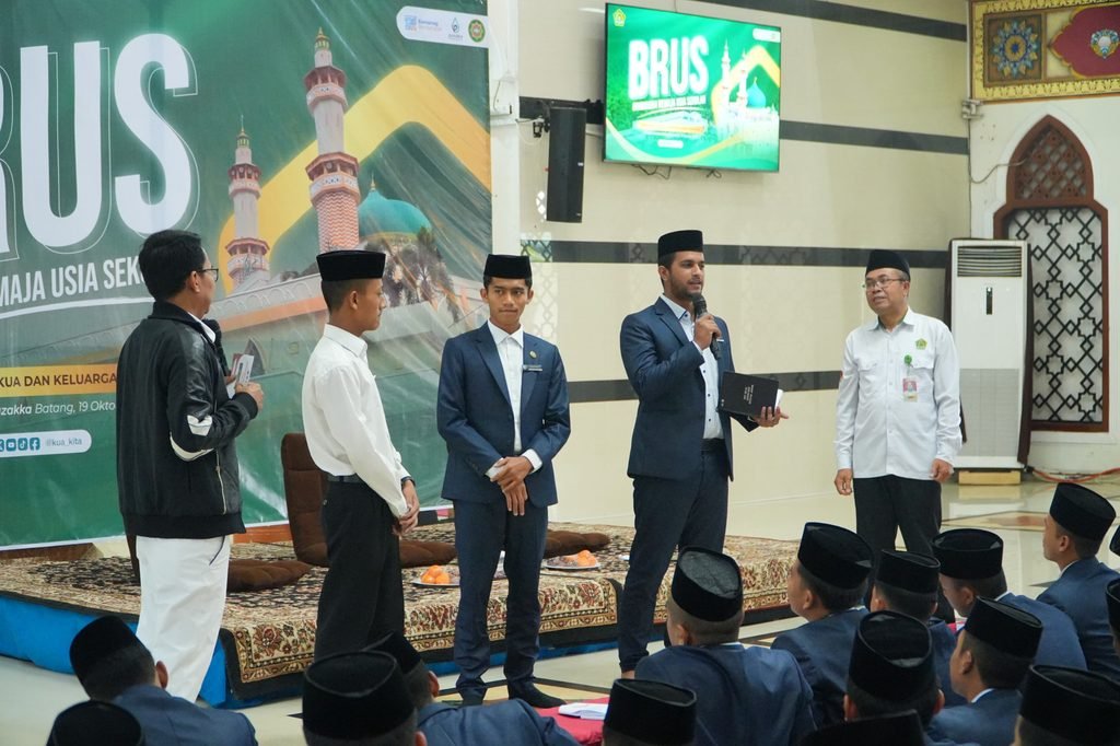 Tazakka Jadi Destinasi Program Bimbingan Remaja Usia Sekolah Kemenag RI